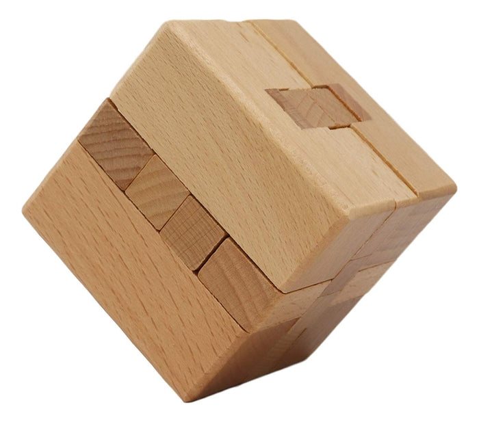 Ebros Gift Ebros FLW Rythm Mini Square Interlocking Textile Blocks 3D Puzzle 2.25" H