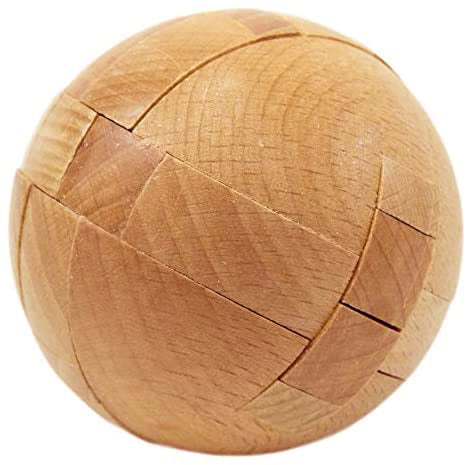 ebros gift Ebros Frank Lloyd Wright Genius Sphere 3D Block Mini Puzzle 2.5" Diameter