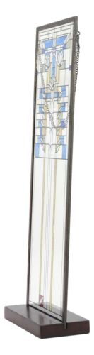 Ebros Gift Ebros Frank Lloyd Wright Waterlilies Stained Glass Art Wall Decor Plaque 15"H