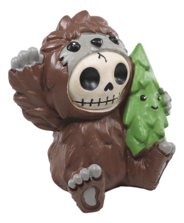 Ebros Gift Ebros Furry Bones Bigfoot Sasquatch Skeleton Figurine Forest Creature Furrybones