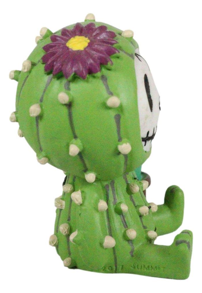 Ebros Gift Ebros Furry Bones Desert Cacti The Prickly Cactus Costume Monster Figurine 2.75"H