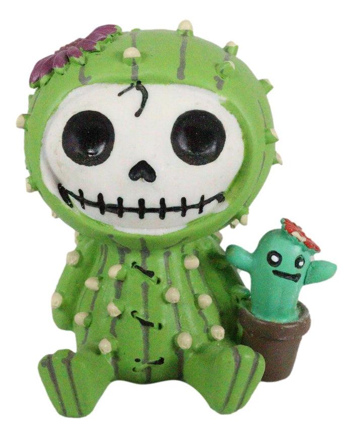 ebros gift Ebros Furry Bones Desert Cacti The Prickly Cactus Costume Monster Figurine 2.75"H