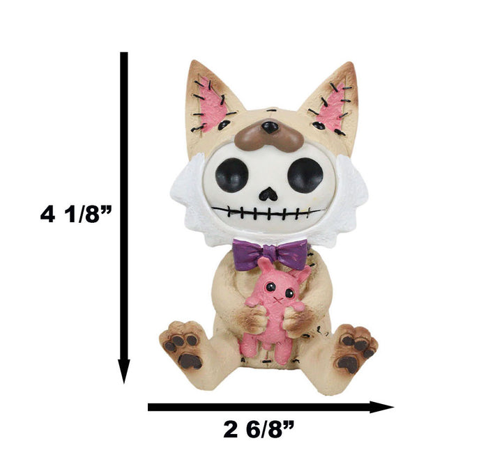 Ebros Gift Ebros Furry Bones Fen Fen The Fox Skeleton Statue Furrybones Vulpes With Chicken