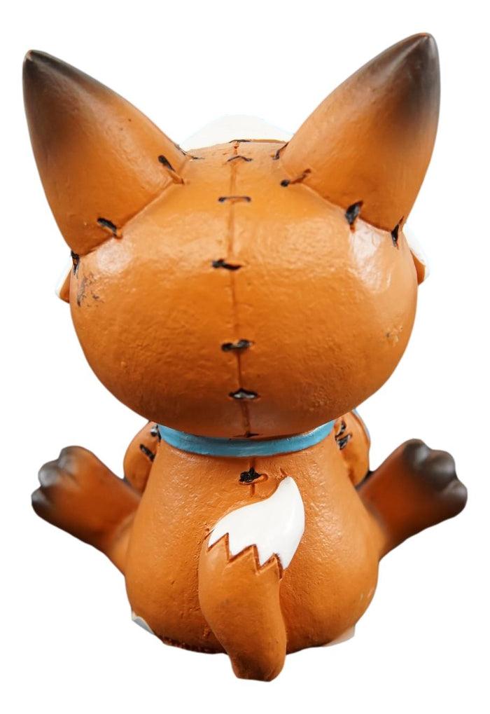 Ebros Gift Ebros Furry Bones Fen Fen The Fox Skeleton Statue Furrybones Vulpes With Chicken Doll