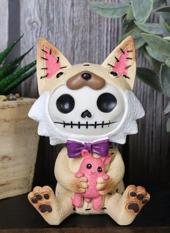 ebros gift Ebros Furry Bones Fen Fen The Fox Skeleton Statue Furrybones Vulpes With Chicken
