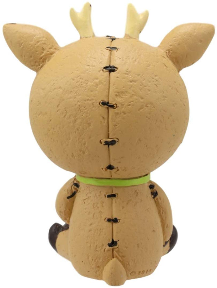 Ebros Gift Ebros Furry Bones John The Reindeer Skeleton Figurine 2.75"H Christmas Furrybone