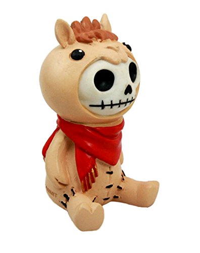 Ebros Gift Ebros Furry Bones Mel The Desert Camel Suit Skeleton Monster Sit Up Ornament Figurine