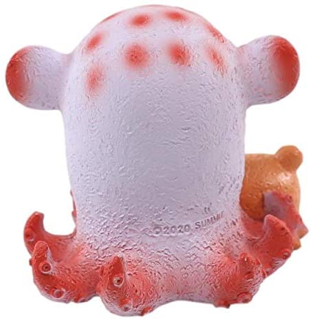 Ebros Gift Ebros Furry Bones Pink Giant Squid Skeleton Nautical Cephalopod Furrybones