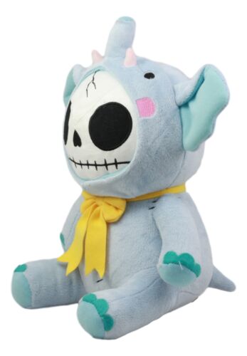 Ebros Gift Ebros Furry Bones Skeleton Elefun The Elephant With Yellow Bow Tie Plush Toy
