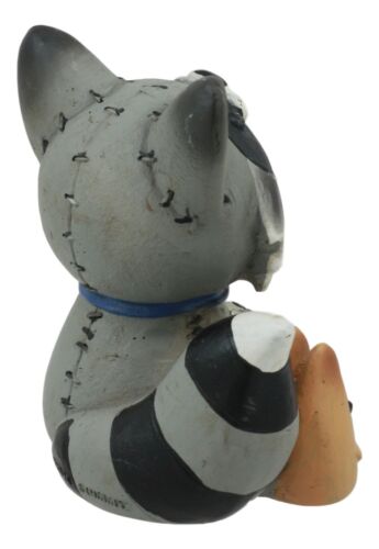 Ebros Gift Ebros Furrybones Bandit The Raccoon Voodoo Stitched Skeleton Figurine 3"H