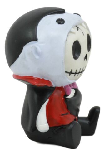 Ebros Gift Ebros Furrybones Count Dracula Figurine Small 2.5" Furry Bones Vampire Skelton