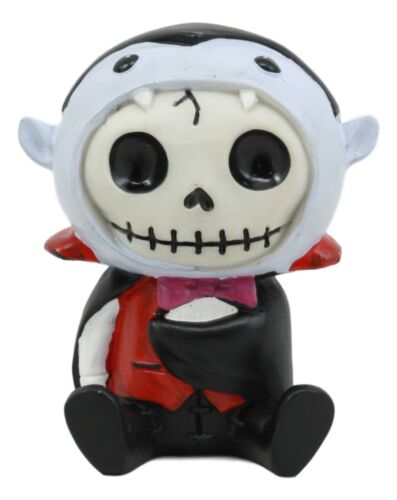 ebros gift Ebros Furrybones Count Dracula Figurine Small 2.5" Furry Bones Vampire Skelton