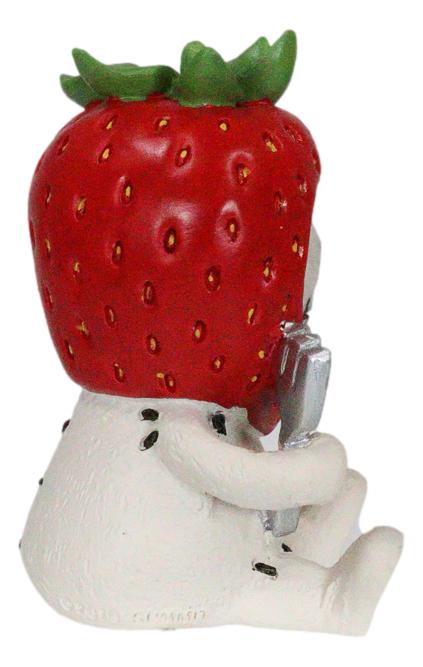 Ebros Gift Ebros Furrybones Delicious Dessert Stawberry Shortcake Figurine Small 3"H
