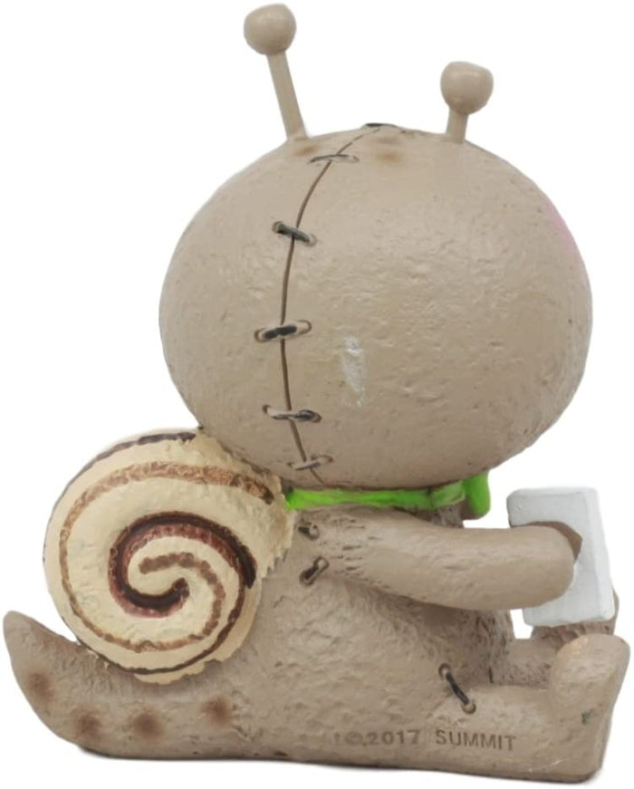 Ebros Gift Ebros Furrybones Den Den Figurine Sunflower Hooded Skeleton Snail Collectible