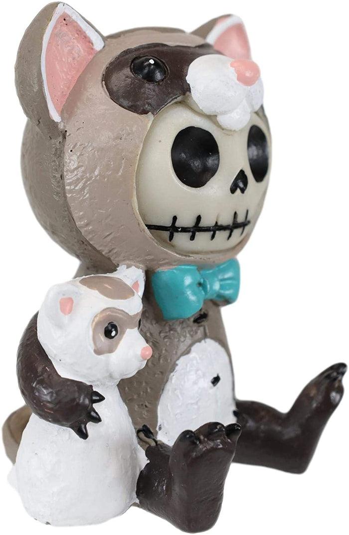 Ebros Gift Ebros Furrybones Ferris Figurine In Ferret Costume 3 Inch Tall Collectible