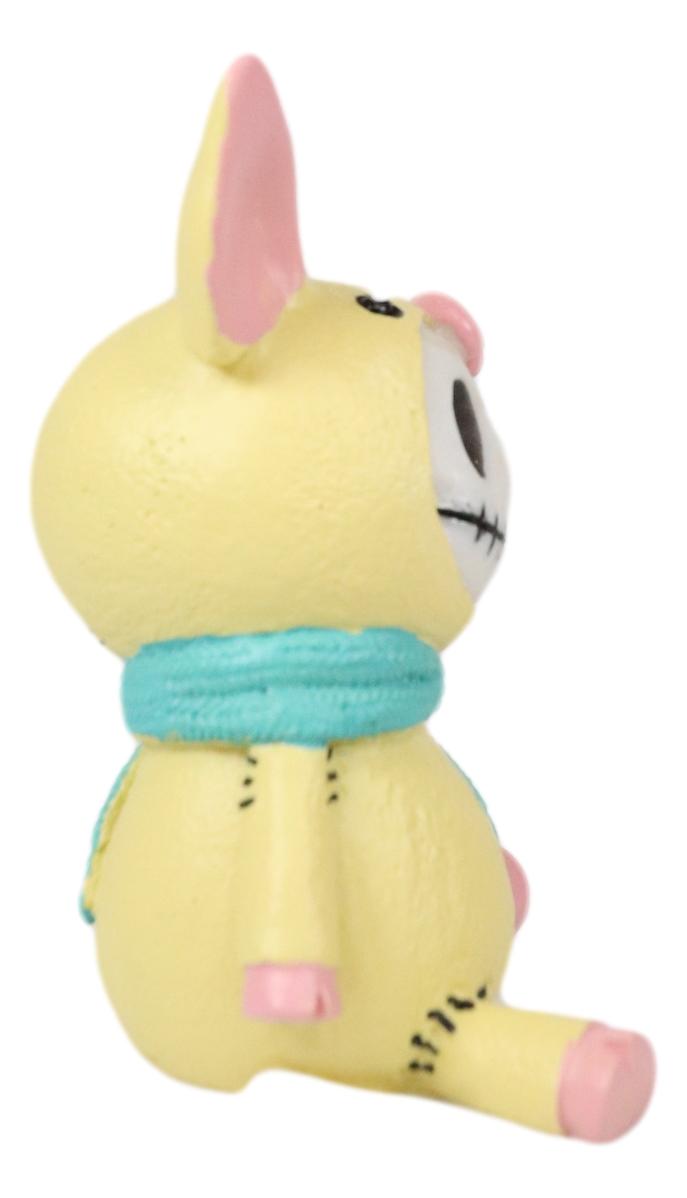 Ebros Gift Ebros Furrybones Porky Winter Pig Bacon With Pink Piggy Skeleton Figurine Furry Bones