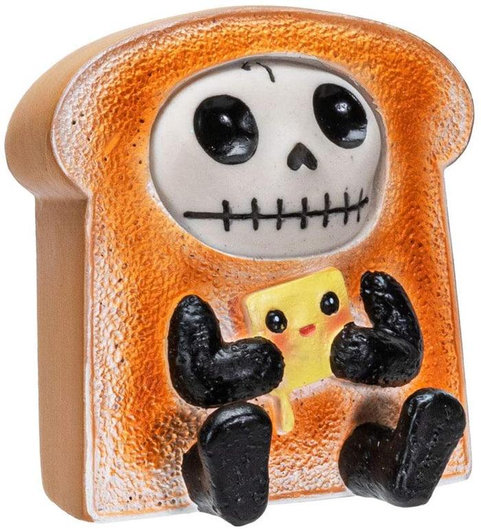 Ebros Gift Ebros Furrybones Toasty Figurine In Bread Toast Costume 3 Inch Tall Collectible
