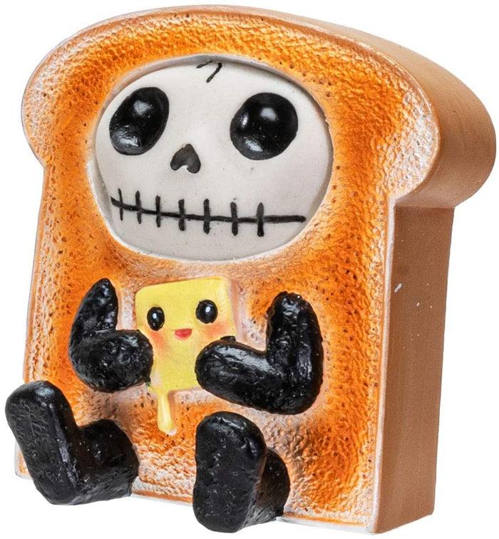 Ebros Gift Ebros Furrybones Toasty Figurine In Bread Toast Costume 3 Inch Tall Collectible