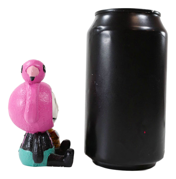 Ebros Gift Ebros Furrybones Tropical Pineapple Pink Flamingo Diva Star Figurine Small 3.25"