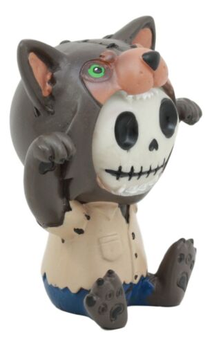 Ebros Gift Ebros Furrybones Wolfie The Werewolf Figurine Small 3 Inch Furry Bones Werewolf