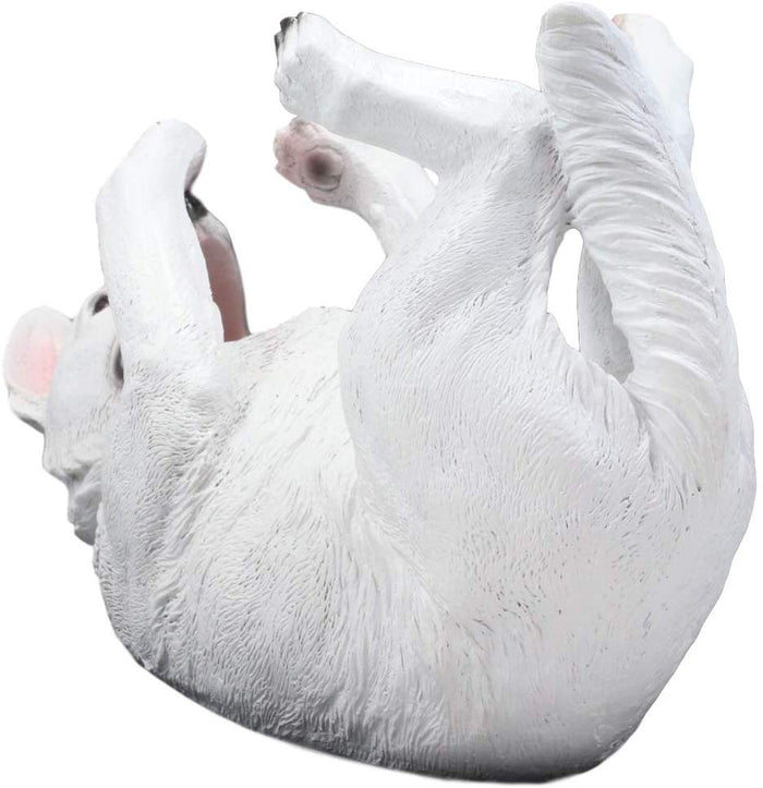 Ebros Gift Ebros German Shepherd Dog Wine Bottle Holder Kitchen Decor (White)