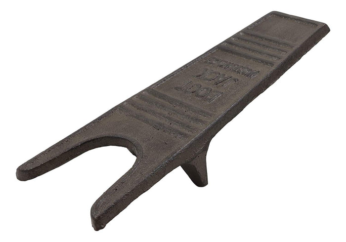 Ebros Gift Ebros Gift 12.5" Wide Heavy Duty Cast Iron Metal Boot Pull Jack No Bend Sturdy Construction One Size Fits All For Rubber Or Cowboy Cowgirl Boots Western Southwest Rustic Country Vintage Tool
