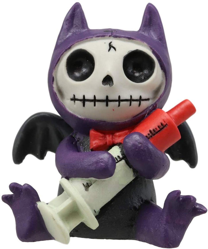 Ebros Gift Ebros Gift 2.5" Tall Furrybones Flappy Vampire Bat Doctor Collectible Figurine