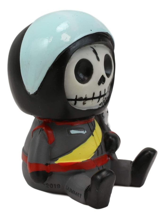 Ebros Gift Ebros Gift 2.5" Tall Furrybones Jerry The Racer Race Car Driver With Racing Helmet And Finish Line Flag Collectible Figurine