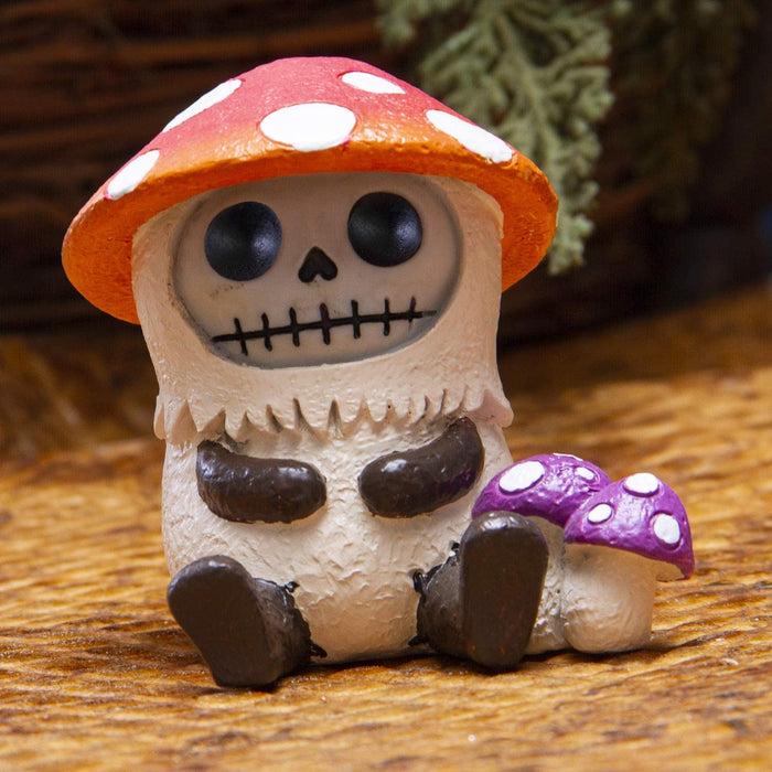 Ebros Gift Ebros Gift 2.75" Tall Furrybones Kinoko The Fungi Toadstool Mushroom Collectible Figurine