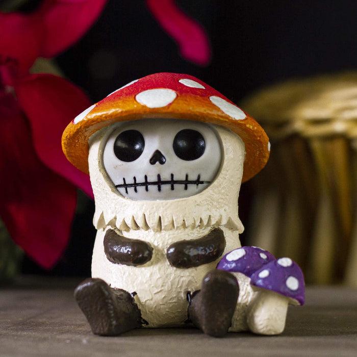ebros gift Ebros Gift 2.75" Tall Furrybones Kinoko The Fungi Toadstool Mushroom Collectible Figurine