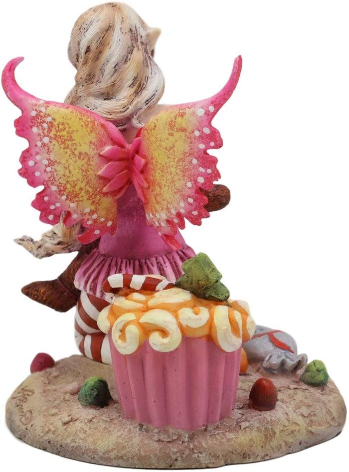 Ebros Gift Ebros Gift 5"H TWAS The Night Fairy With Ginger Bread Hand Paint Resin Figurine