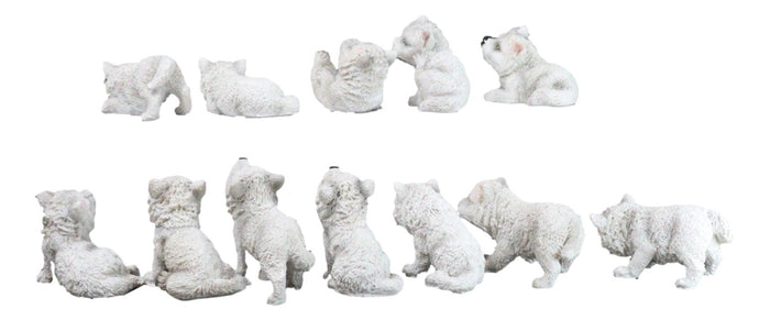 Ebros Gift Ebros Gift Alpha Gray Wolf Figurine 12.5"L Timber Wolf On The Prowl Sculpture