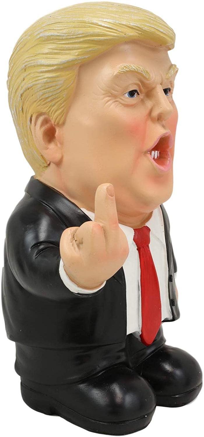 Ebros Gift Ebros Gift 'Angry At The World' USA President Donald Trump Flipping The Bird Sign Statue