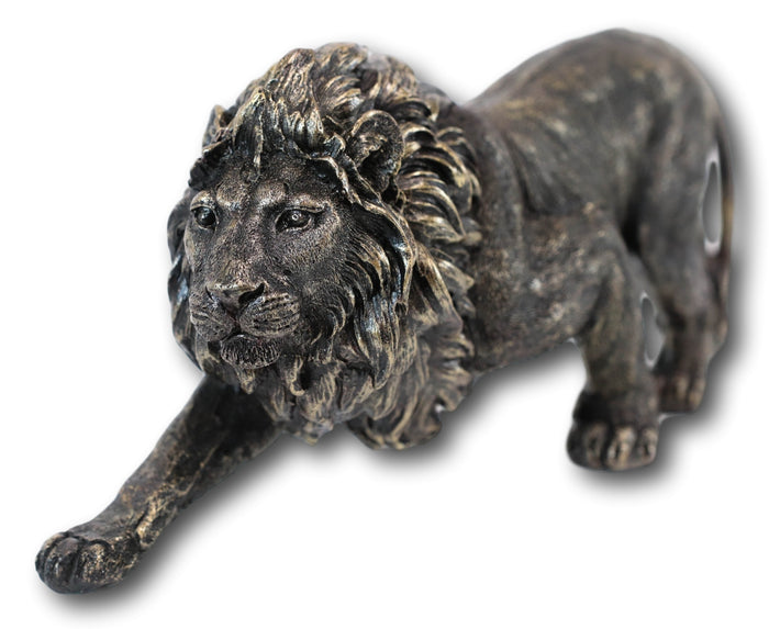Ebros Gift Ebros Gift Apex King Of The Jungle Aslan Lion Decorative Figurine 12.5" Long