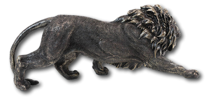 Ebros Gift Ebros Gift Apex King Of The Jungle Aslan Lion Decorative Figurine 12.5" Long