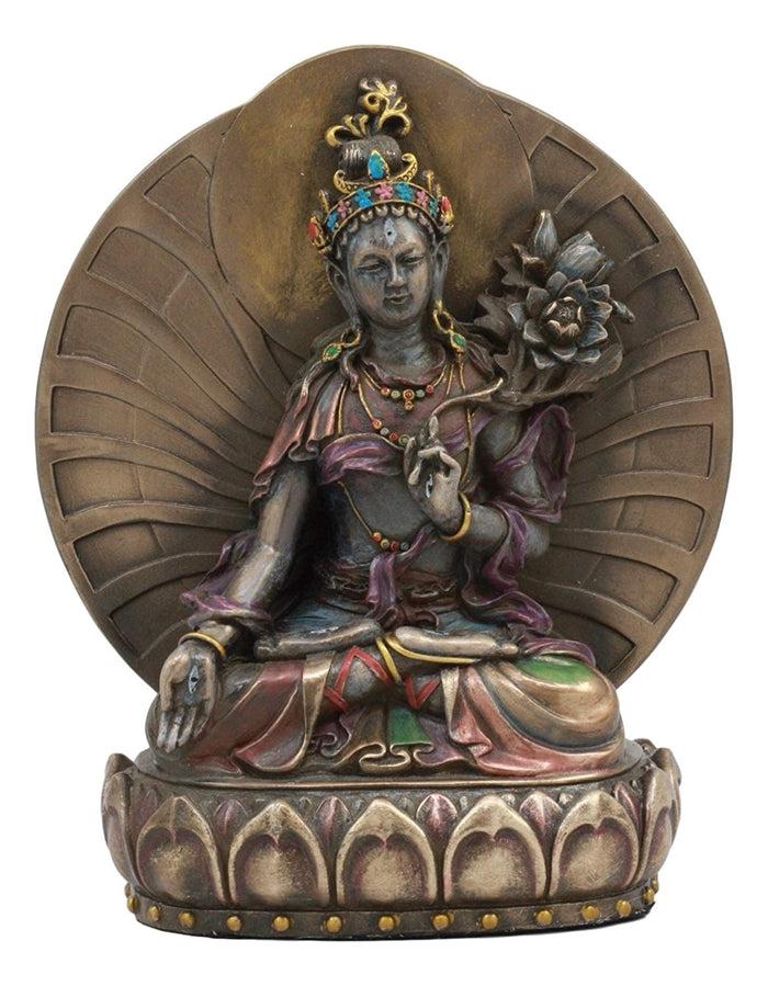 Ebros Gift Ebros Gift Arya White Tara Tibetan Buddha Figurine Female Bodhisattva Figurine