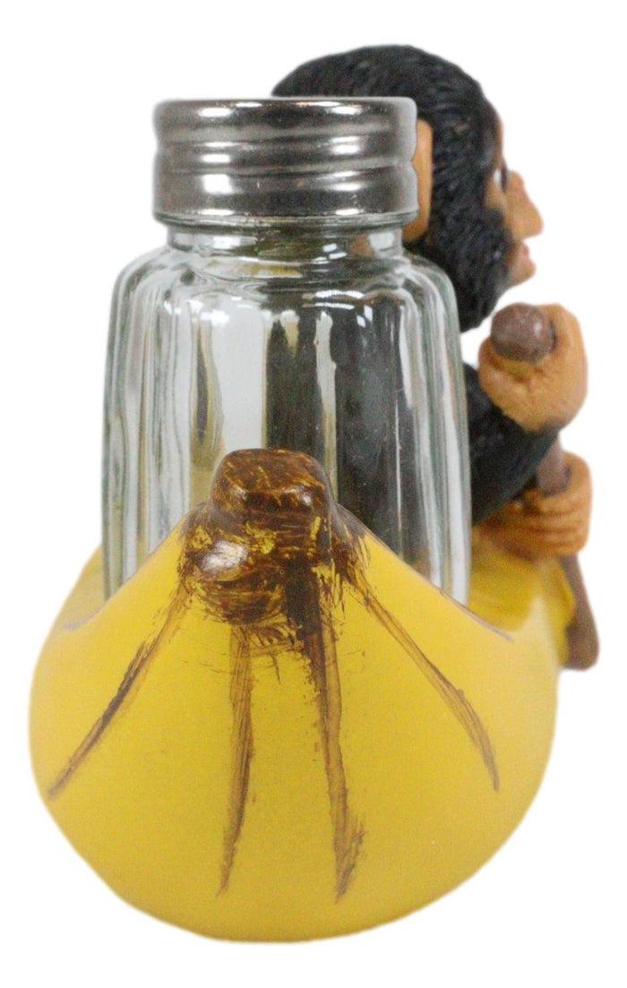 Ebros Gift Ebros Gift Baby Monkey Rowing In Banana Boat Salt & Pepper Shakers Holder Figurine Set