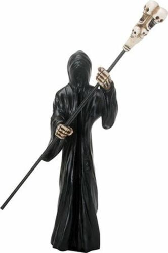 ebros gift Ebros Gift Black Holy Death Grim Reaper Figurine 6.75"Tall Time Waits For No Man