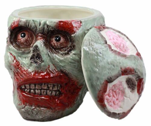Ebros Gift Ebros Gift Ceramic Walking Dead Zombie Cookie Jar Decorative Figurine 8.25"H