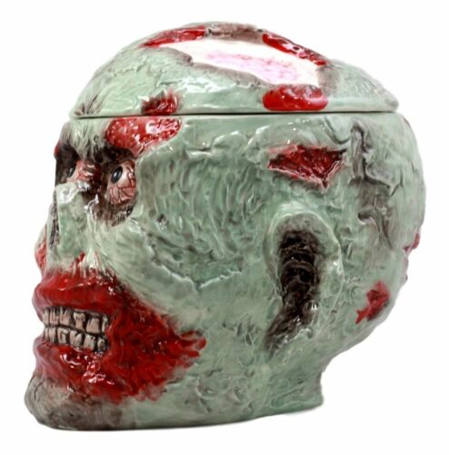 Ebros Gift Ebros Gift Ceramic Walking Dead Zombie Cookie Jar Decorative Figurine 8.25"H