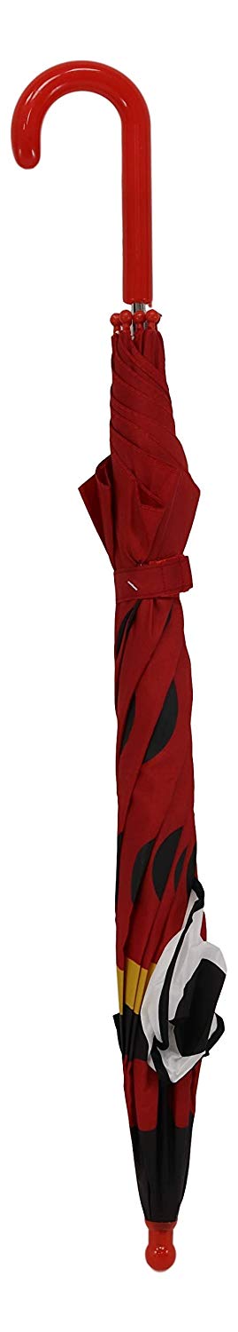 Ebros Gift Ebros Gift Children Kids Animated Colorful Pop Up Umbrella 33" Diameter Animal Themed Umbrellas With 3D Ears Or Eyes Fun Child Friendly Playing In The Rain (Red Ladybug Beetle)