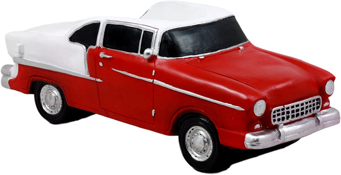 Ebros Gift Ebros Gift Classic Red Vintage Bel Air Automobile Car Wine Holder 11.5" Long