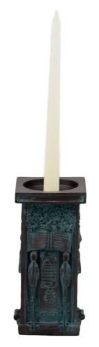 Ebros Gift Ebros Gift Frank Lloyd Wright FLW Stork Panel Candle Holder Pillar Figurine 7.75"H Wright's Oak Park Studio Loggia Columns