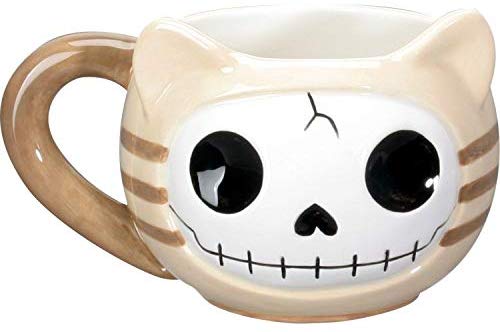 ebros gift Ebros Gift Furrybones Coffee Mug Beverage Cups 14 fl oz Mugs (Mao Mao Mug)