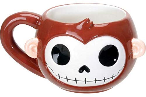 Ebros Gift Ebros Gift Furrybones Coffee Mug Beverage Cups 14 Fl Oz Mugs (Munky Mug)