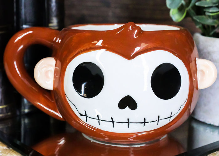 ebros gift Ebros Gift Furrybones Coffee Mug Beverage Cups 14 fl oz Mugs (Munky Mug)