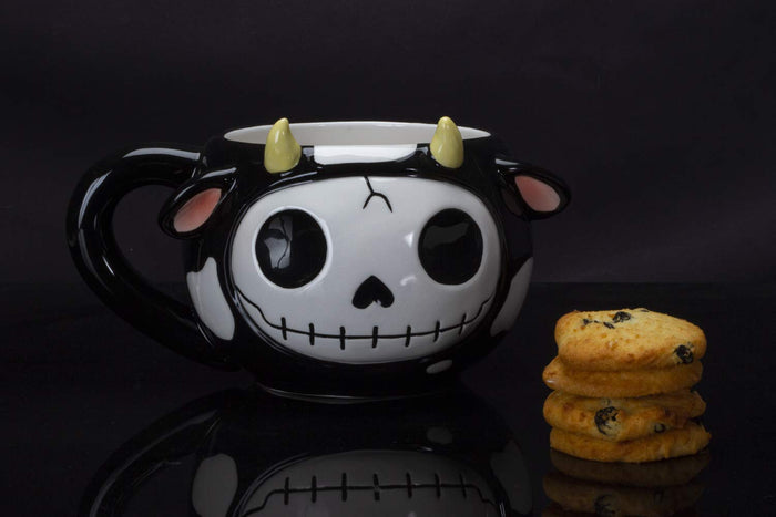Ebros Gift Ebros Gift Furrybones Coffee Mug Beverage Cups 14 Fl Oz Mugs (Moo Moo Mug)