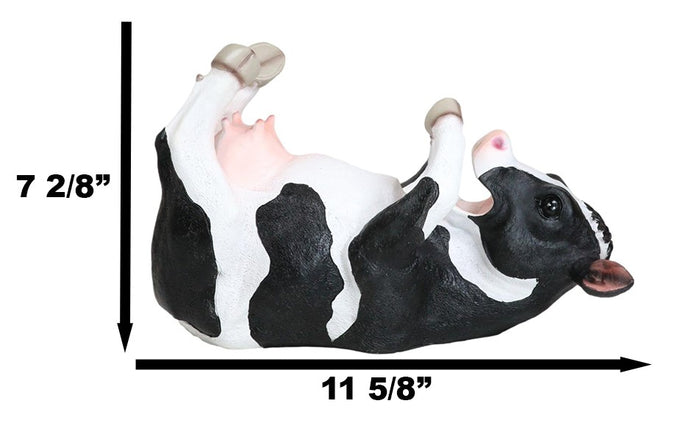 Ebros Gift Ebros Gift Grassland Cattle Bovine Cow Wine Bottle Holder Caddy Figurine