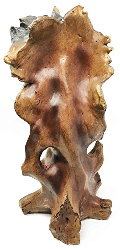Ebros Gift Ebros Gift Grassland Herd Grand American Bison Buffalo Bust Statue In Faux Wood Resin Finish Figurine Home Decor Sculpture As Cultural Heritage Indigenous Indian Themed Accent