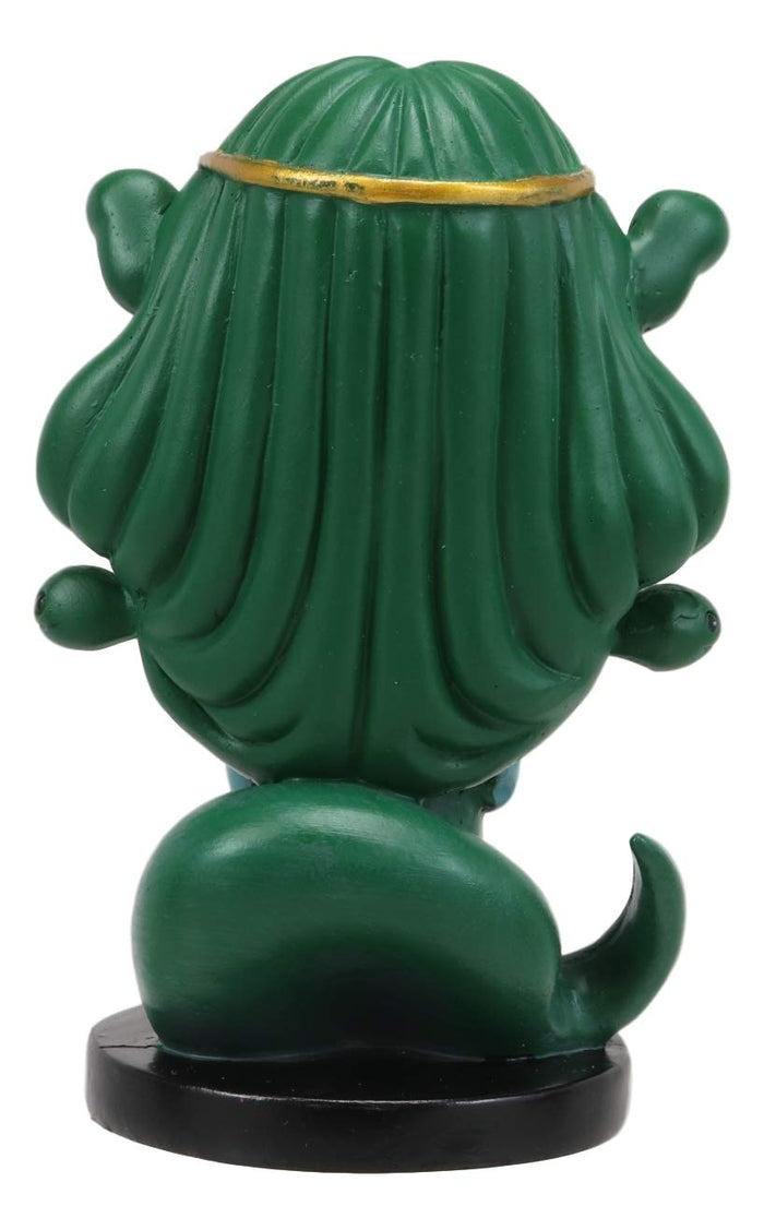 Ebros Gift Ebros Gift Greekies Collection Greek Mythology Goddess Medusa With Gorgon Snake Tail Statue 3.75" Tall Stone Gaze Death Stare Seductress Collectible Figurine Ancient Zodiac Mythology